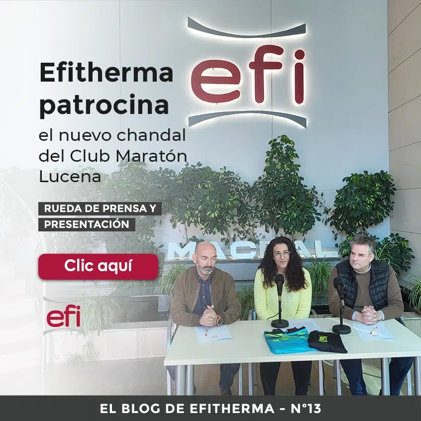 Club Maratón Lucena y Efitherma: Uniendo fuerzas por el deporte.