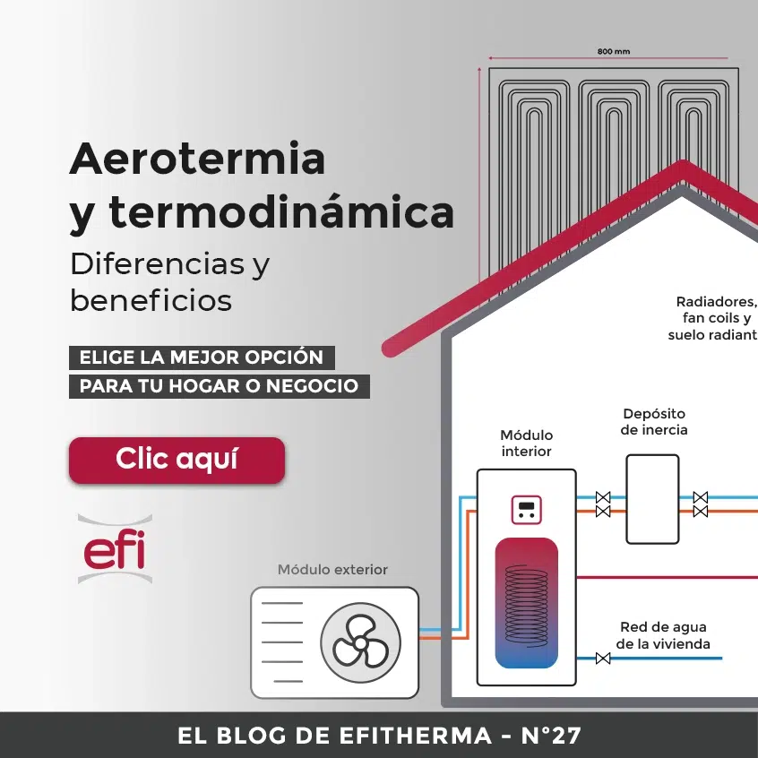 Aerotermia y termodinámica: diferencias, beneficios y cuál elegir para tu hogar