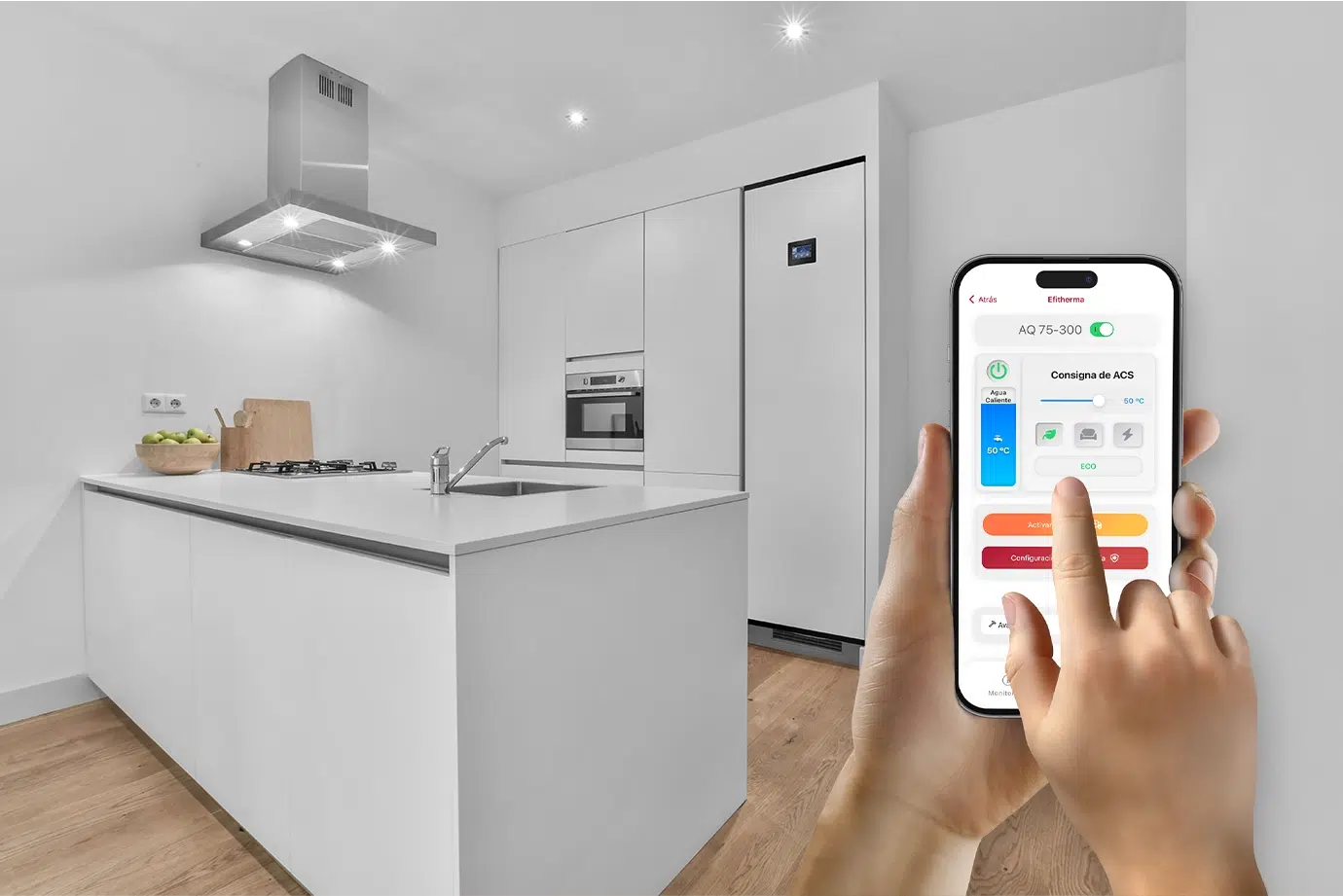 Exhaust Heat Pump home automation