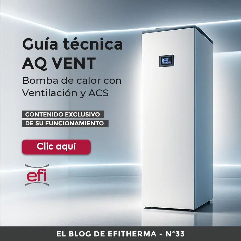Guía técnica AQ VENT | Bomba de calor con Ventilación y Agua Caliente Sanitaria
