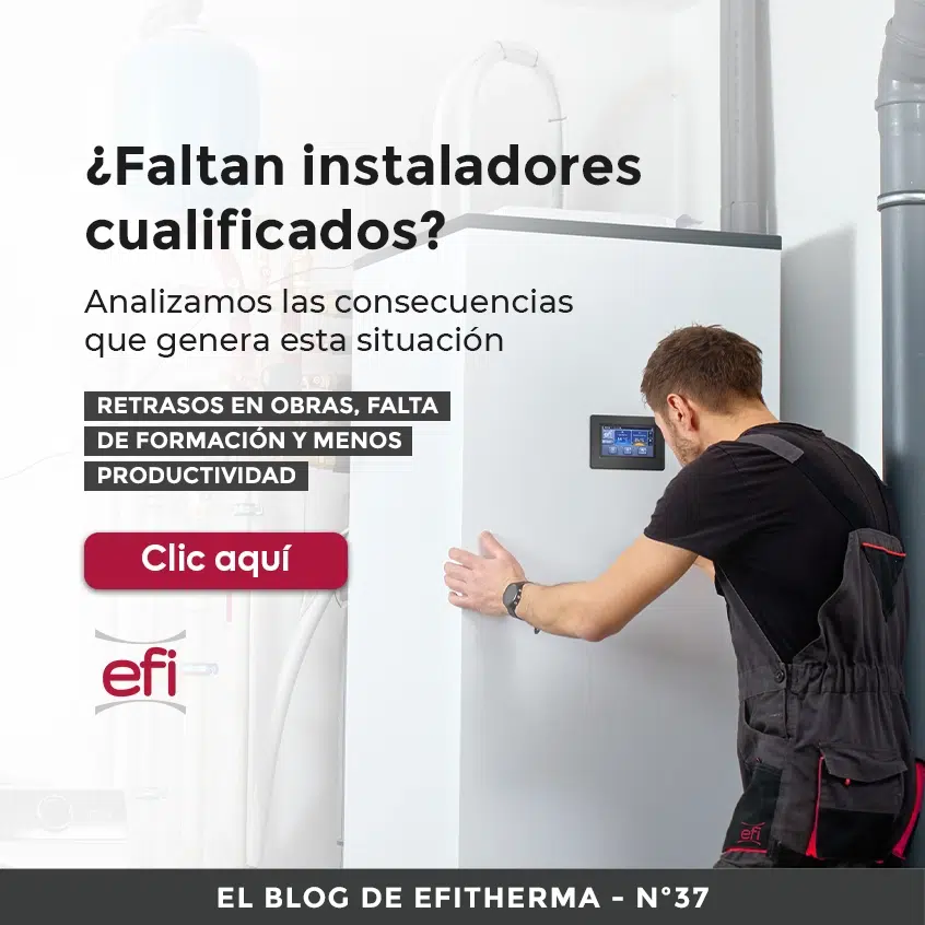 Instalar bombas de calor de aerotermia